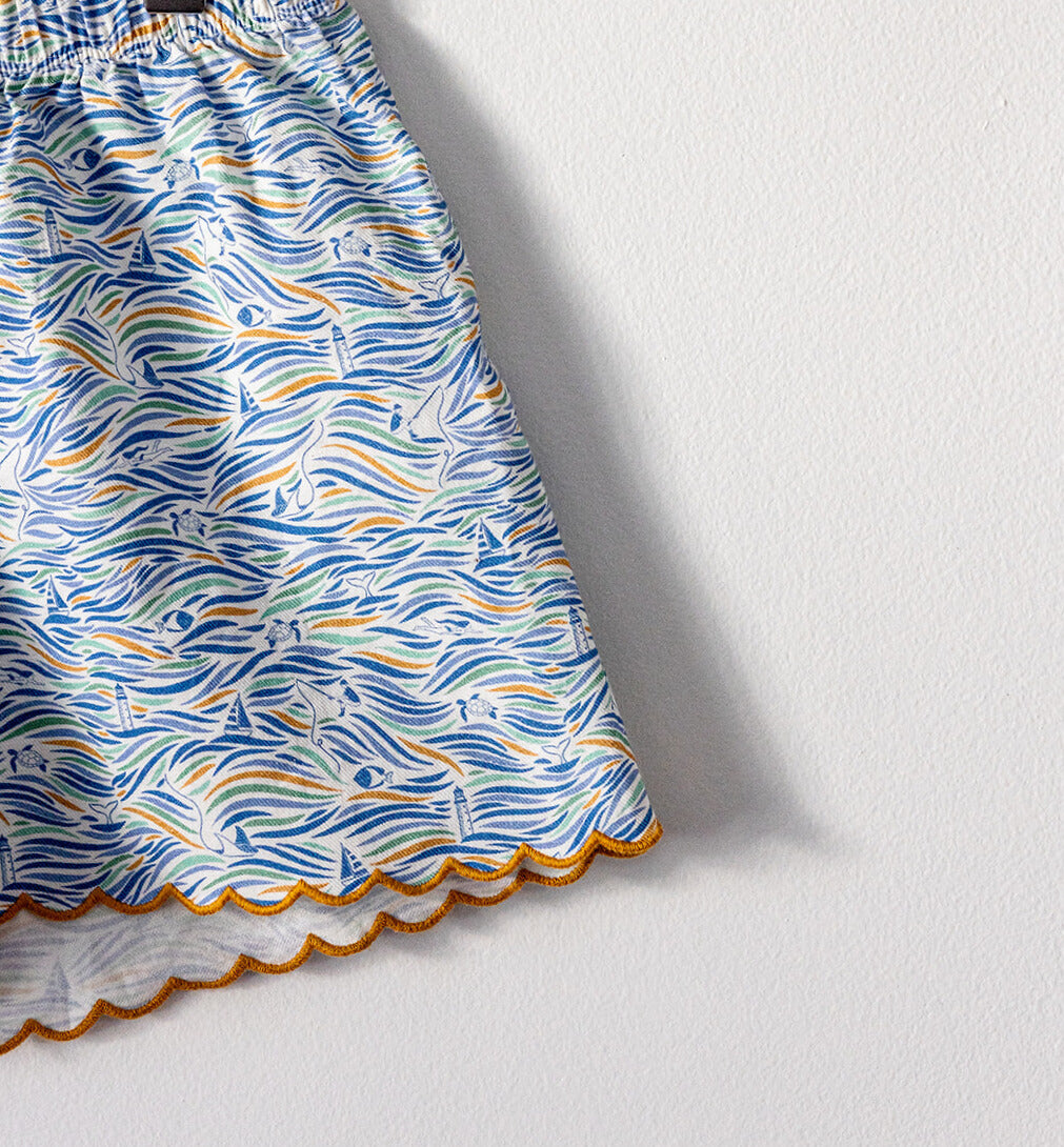 Short en coton bio du pyjama FANTASIA