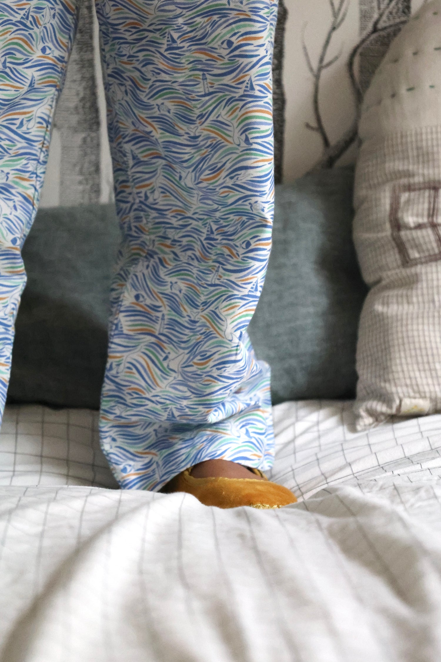 Pyjama mixte Odyssée imprimé contes marins + livre