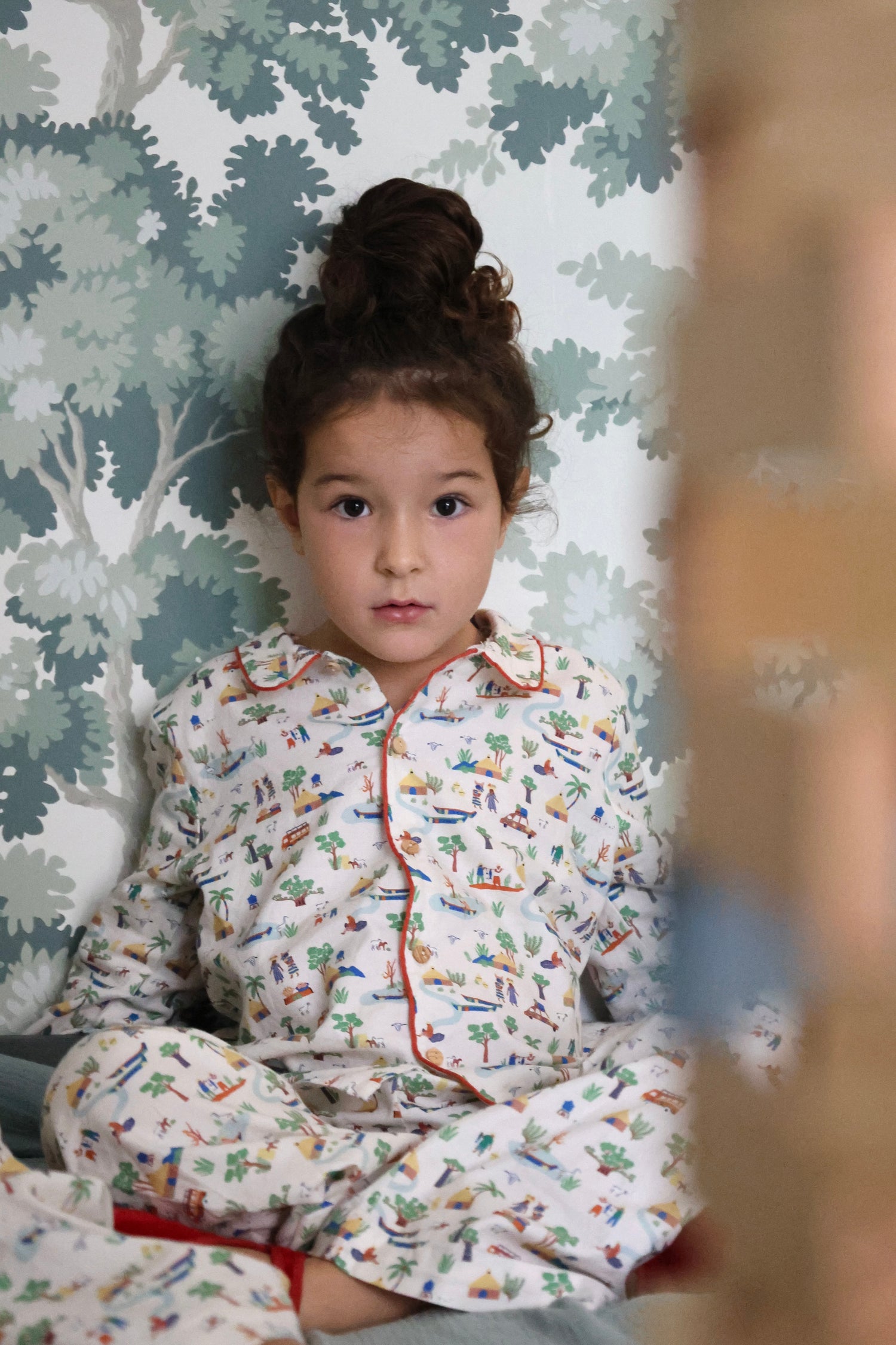 Pyjama mixte Odyssée imprimé contes africains + livre