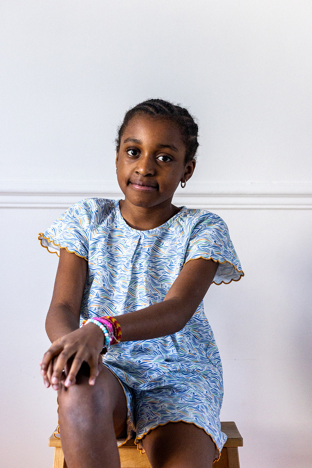 Enfant portant le pyjama FANTASIA de face