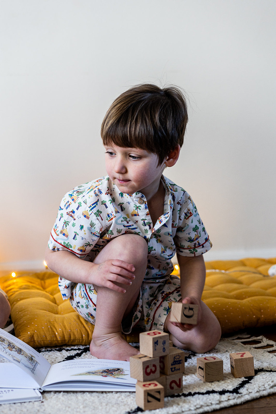 pyjama Farfadet garçon été coton bio