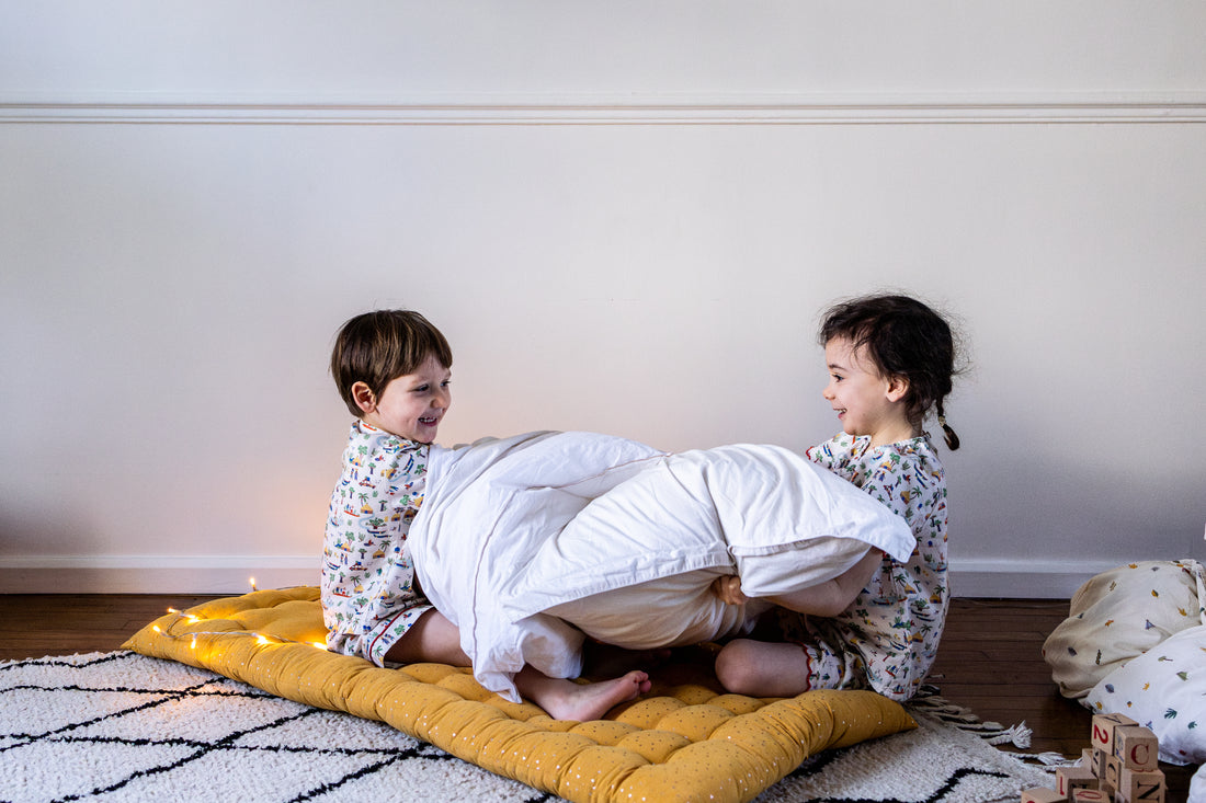 rouge savane, pyjamas porteurs d'histoires pour enfants et livres 